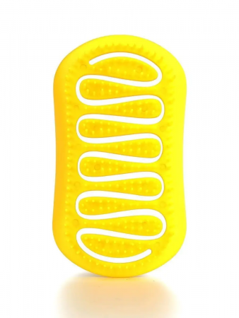 Solomeya Арома-расческа для сухих и влажных волос с ароматом Лимона мини / Aroma Brush for Wet&Dry hair Lemon mini, 1 шт